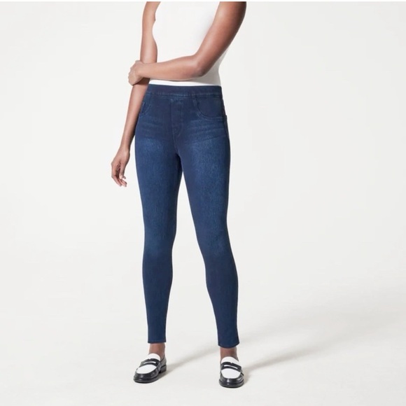 Spanx | Ankle Jean-ish Leggings | L - Picture 8 of 14